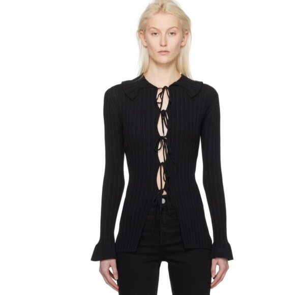 Malene Birger Black Devora Cardigan (NWT) - Picture 1 of 4
